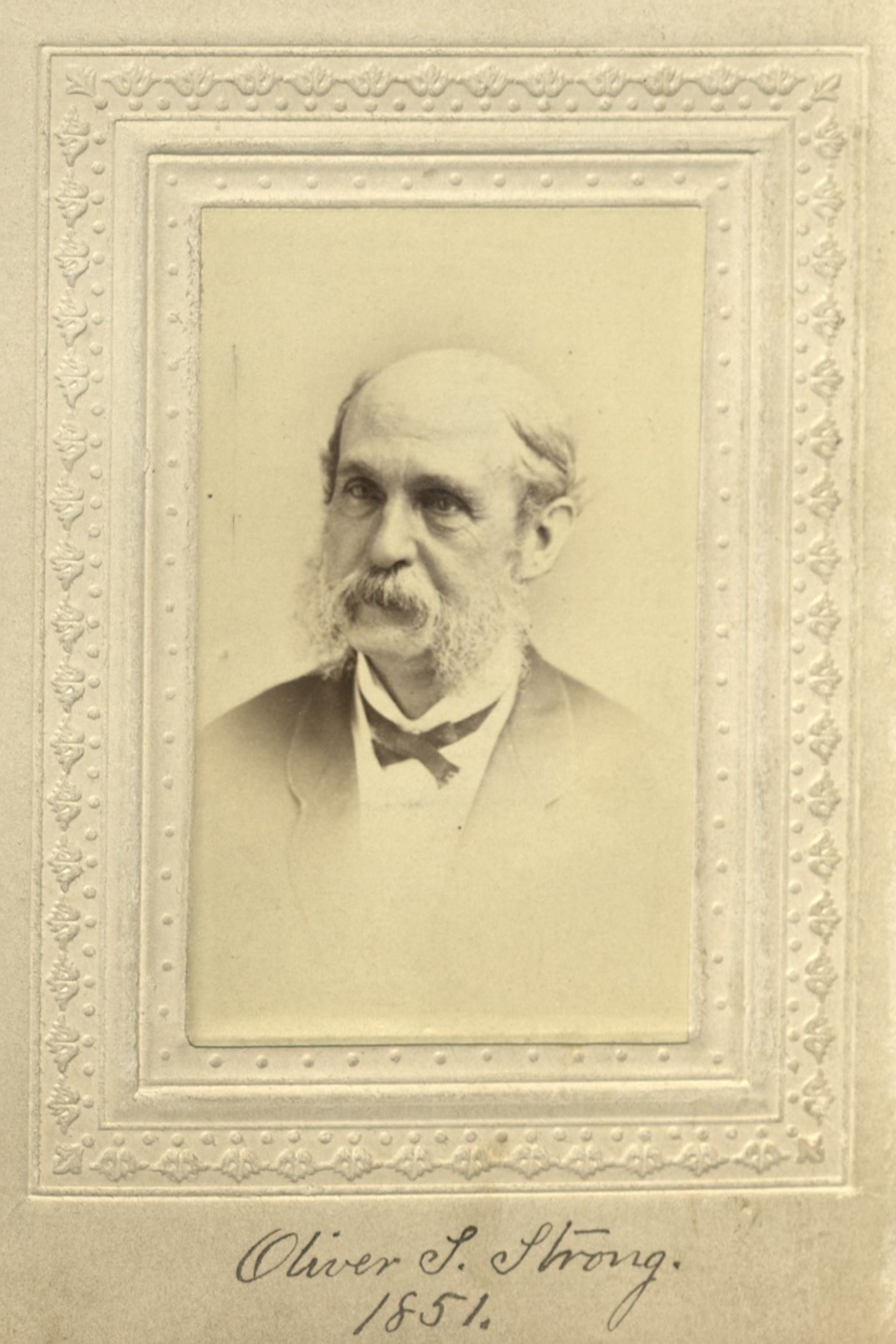 Member portrait of Oliver S. Strong